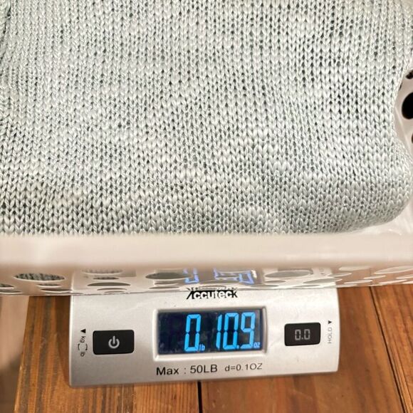 Hippie Rose Aqua Turquoise V Neck Sweater Size XS Oversized - Picture 12 of 12